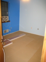 fiberboard layer